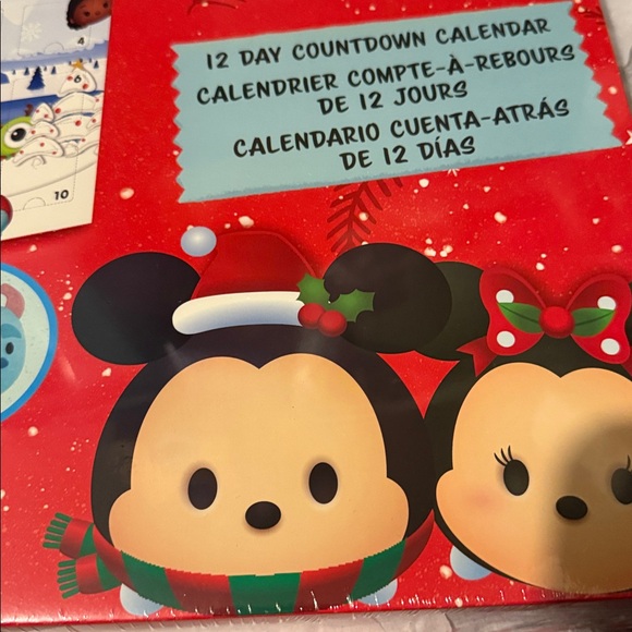 Disney Red and Blue Tsum Tsum Countdown Calendar| 12 Days Stuffed Tsum Tsum - Picture 7 of 12